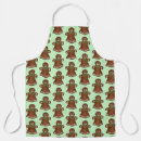 Buscar holiday delantales Pan de jengibre