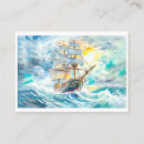 Buscar vela tarjetas de visita Antiguo
