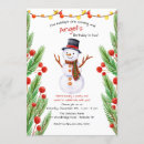 Buscar muñecos de nieve invitaciones General y unisex