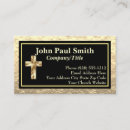 Buscar pastoral tarjetas de visita Elegante