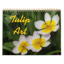 Buscar tulipanes calendarios Blanco