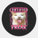Buscar freak pegatinas 9 º gata