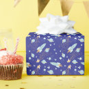 Buscar cometas papel de regalo Azul