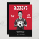 Buscar soccer invitaciones Minimalista