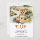 Buscar safari invitaciones baby shower Uno salvaje