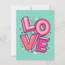 Buscar amor colorido postales General y unisex