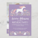 Buscar del unicornio invitaciones Mágico