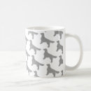 Buscar silueta del perro tazas Perros