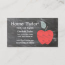 Buscar profesor particular tarjetas de visita Educación