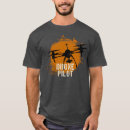 Buscar drone pilot camisetas Aéreo