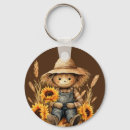 Buscar espantapájaros llaveros Cadena de claves