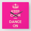 Buscar guarde la calma relojes de pared Para todos