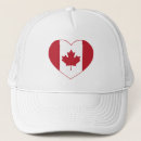 Buscar día de canadá gorras Blanco