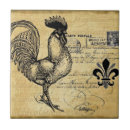 Buscar gallo del vintage azulejos Francés