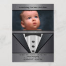 Buscar tux negro invitaciones Blanco