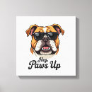 Buscar bulldog lienzos Divertido
