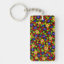 Buscar creativo rectangulares llaveros Moderno
