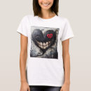 Buscar corazones negros camisetas Adorable