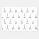 Buscar eiffel en papel de regalo Francés