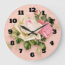 Buscar rosas relojes de pared Floral