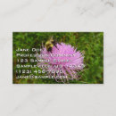 Buscar abejas tarjetas de visita Floral