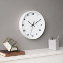 Buscar reloj del número romano relojes de pared Dormitorio
