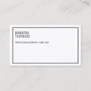 Buscar identidad tarjetas de visita Simple