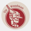 Buscar tin pegatinas Leñador de hojalata