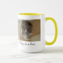 Buscar gato gris y blanco tazas Gatito