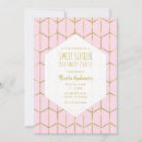 Buscar hexágono invitaciones Moderno