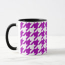 Buscar houndstooth tazas Patrón