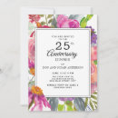 Buscar 25 aniversario invitaciones Parejas