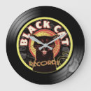 Buscar gato negro relojes de pared Para todos