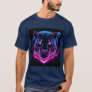 Buscar tigre geométrico camisetas Abstracto