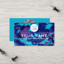 Buscar camuflaje azul tarjetas de visita Moderno