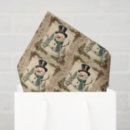Buscar muñeco nieve de papel de seda Decoupage