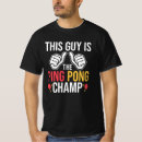 Buscar ping pong camisetas Camisa