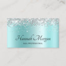 Buscar rosa y turquesa tarjetas de visita Jefes