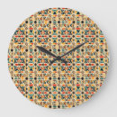 Buscar watercolor relojes de pared Pattern