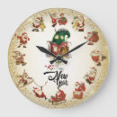 Buscar feliz año nuevo relojes de pared Navidad