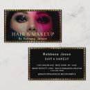 Buscar sparkle tarjetas de visita Artista de maquillaje