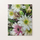 Buscar ramo de flores puzzles Blanco