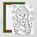 Buscar muñeco de nieve tarjetas Texto