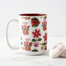 Buscar flores decorativas tazas Hojas