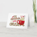 Buscar chocolate caliente tarjetas Cacao