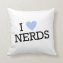 Buscar nerd cojines Para ella