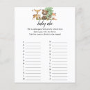 Buscar bebé flyers Bosque