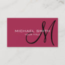 Buscar fondo púrpura tarjetas de visita Negocio