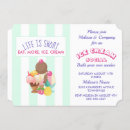 Buscar helado de vainilla invitaciones Chocolate y vainilla