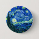 Buscar noche estrellada de van gogh chapas Fino